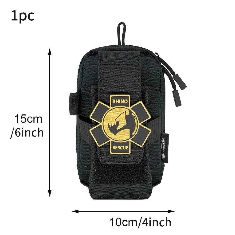 Professional Trauma Response Kit with Tactical Molle Pouch