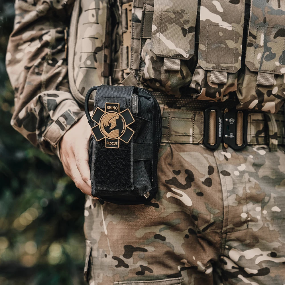Professional Trauma Response Kit with Tactical Molle Pouch