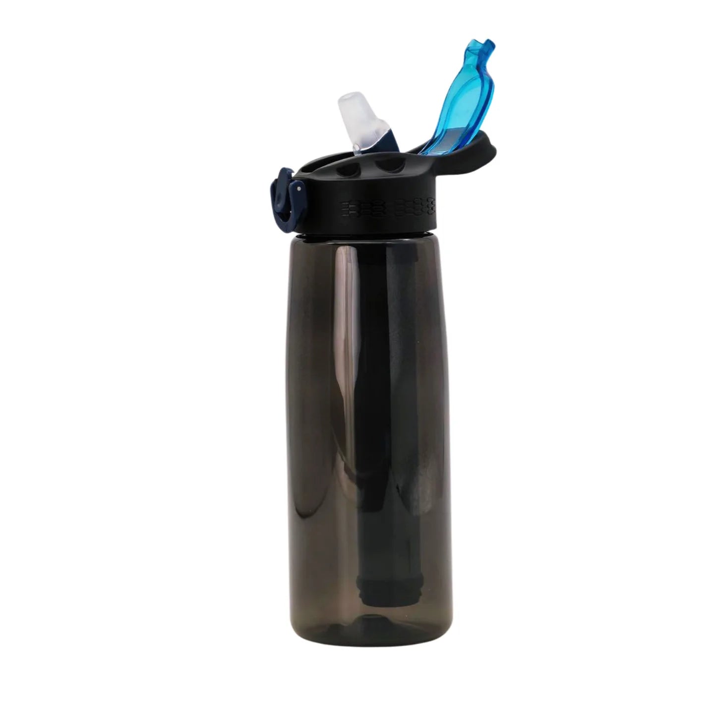 Water Bottle with Water Filter Lockable Lid BPA Free Water Outdoor Sports Camping Survival Emergency Supplies Hiking Filters