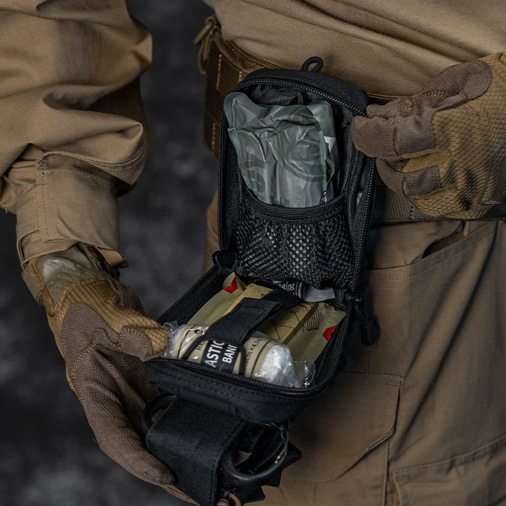 Professional Trauma Response Kit with Tactical Molle Pouch