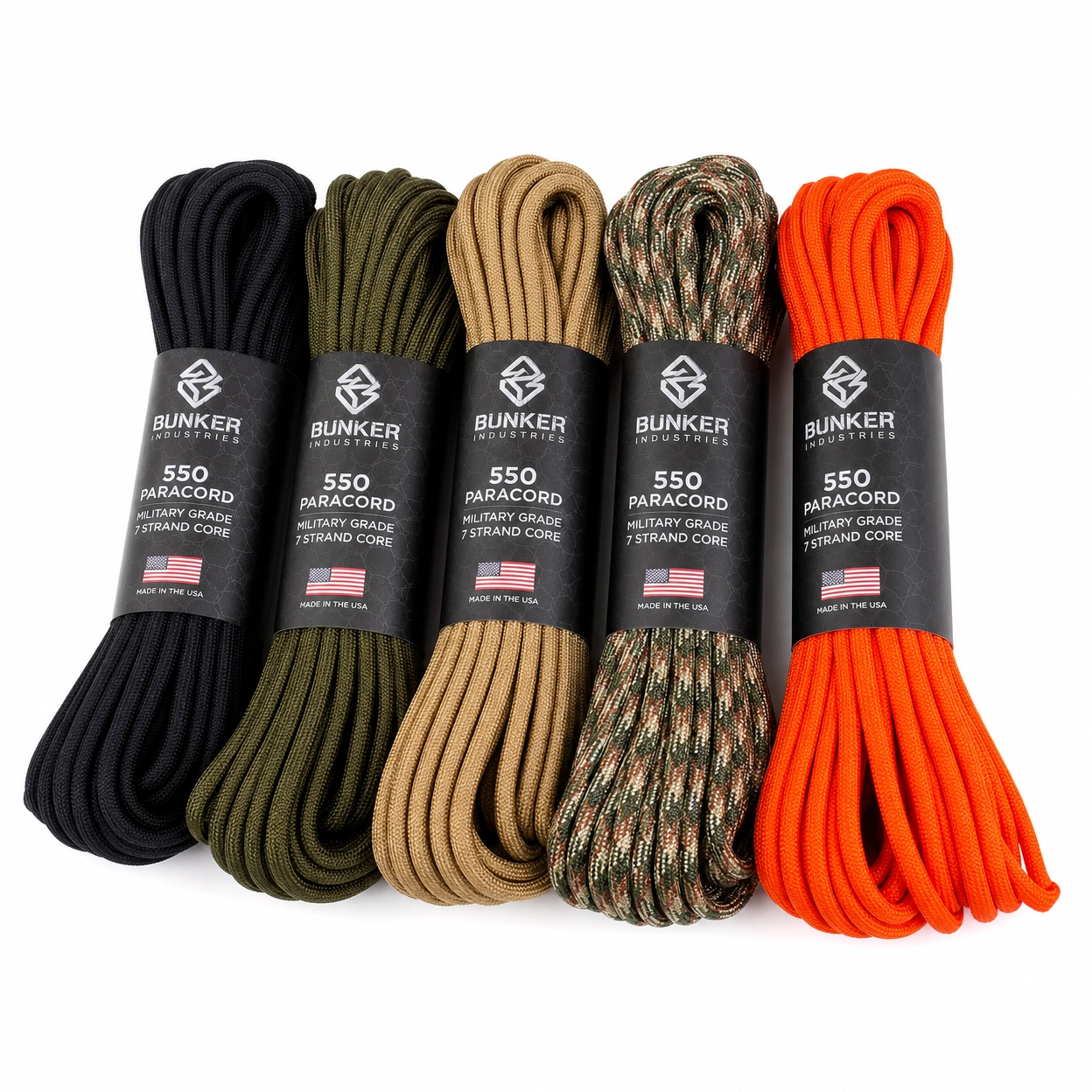 Military-Grade Paracord - 5/15/30m Options